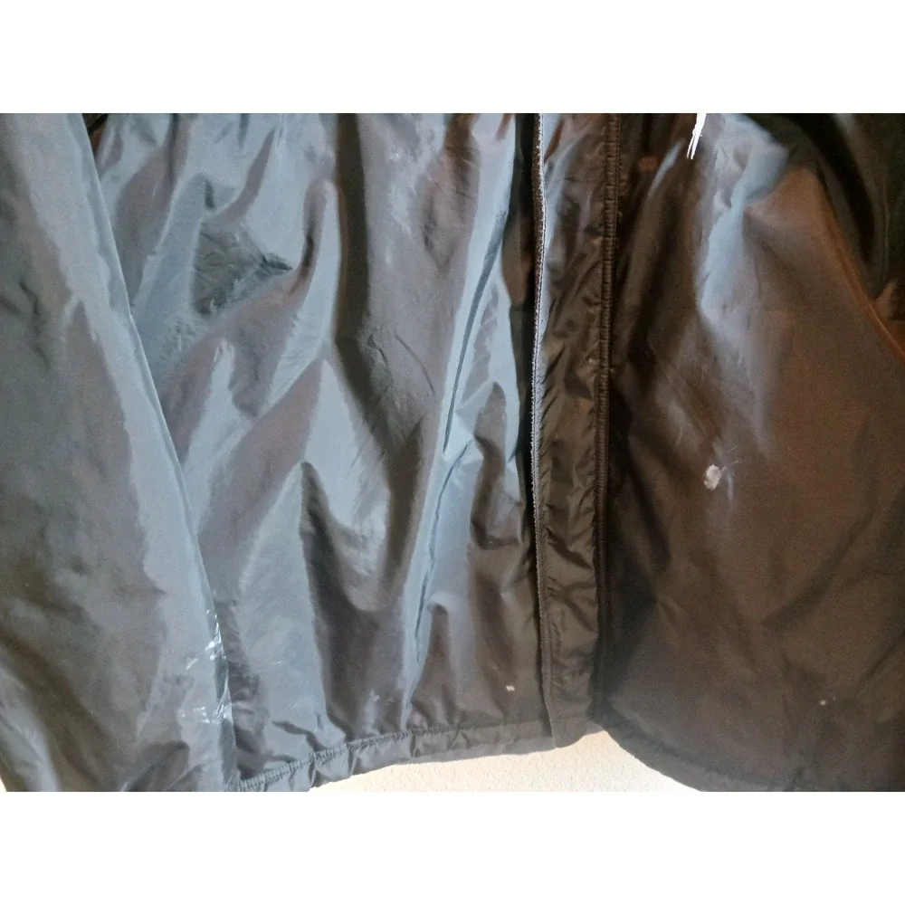 Vintage Nike Puffer Coat Reversible Fleece Parka Jacket Men's 2XL Y2K Gray Tag